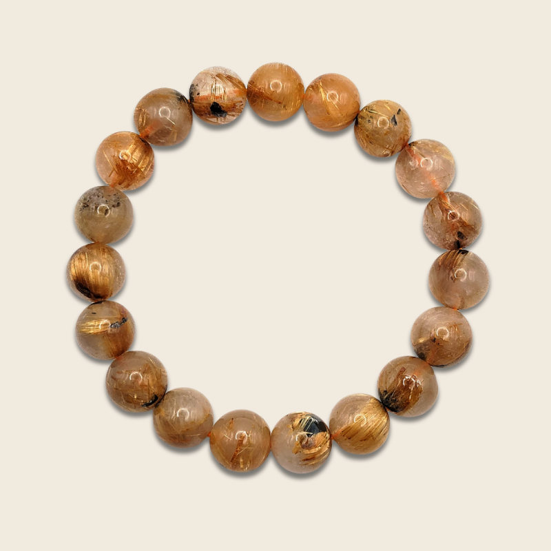 Golden Rutilated Bracelet